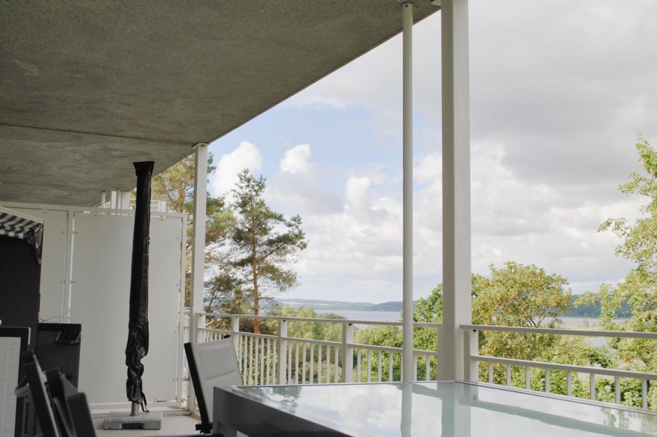 Ferienresidenz Zwei Bodden Fewo2-8 - Balkon, Sauna, Kamin Lietzow Extérieur photo